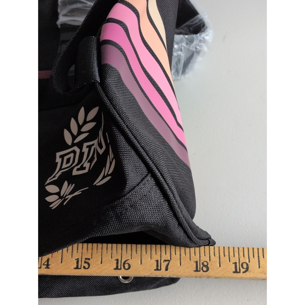 Victoria's Secret PINK Black Ombre Crest Gym/Travel Large Duffle Bag NWT - Picture 5 of 6